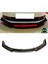 Vw Jetta Mk5 Gri Renkli Şeritli Dilli Ön Lip 4 Prç Parlak Siyah Abs 2005 -2010 1