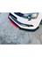 Vw Jetta Mk5 Gri Renkli Şeritli Dilli Ön Lip 4 Prç Parlak Siyah Abs 2005 -2010 2