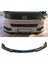 Vw Transporter Mavi Renkli Şeritli Dilli Ön Lip 4 Prç Parlak Siyah Abs 2008 - 2020 1