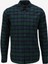 Slim Fit Gömlek Yaka Yeşil Erkek Gömlek FM23W01CT 1