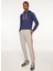 Lastikli Bel Slim Fit Gri Melanj Erkek Eşofman Altı FM23W06PF 1