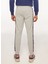 Lastikli Bel Slim Fit Gri Melanj Erkek Eşofman Altı FM23W06PF 5