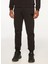 Lastikli Bel Slim Fit Siyah Erkek Eşofman Altı FM23W04PF 3