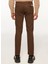 Normal Bel Normal Paça Slim Fit Kahve Erkek Pantolon FM23W20PU 5