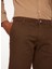 Normal Bel Normal Paça Slim Fit Kahve Erkek Pantolon FM23W20PU 4