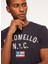 Bisiklet Yaka Lacivert Erkek T-Shirt FM23W11TG 4