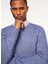 Bisiklet Yaka Slim Fit Saks Erkek Kazak FM23W37MG 1