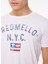 Bisiklet Yaka Beyaz Erkek T-Shirt FM23W11TG 5