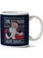 Santa Claus When They Bake The Cookies Christmas Knit Iki Tarafı Baskılı Kupa Bardak 1