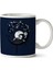 Nightmare Before Christmas Jack Skellington Circle Iki Tarafı Baskılı Kupa Bardak 1