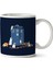 Time Travellers Cats Doctor Who Tardis Iki Tarafı Baskılı Kupa Bardak 1