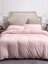 Soft Pink Tek Kişilik Çarşafı Lastikli Pamuk Nevresim Takımı 2