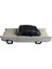 Lisanslı 1957 Chevrolet Bel Air Çek Bırak Model Metal Araba (1:34) Krem 1