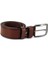 Saraç 1105 23K 4 cm Erkek Kot Kemer - Ceviz 2
