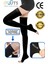 Diz Üstü Varis Çorabı Burnu Açık (Siyah Renk) Orta Basınç Ccl2(Çift Bacak) 1