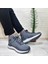 29652 Gri Renk Waterproof Kaymaz Rahat Erkek Bot 2