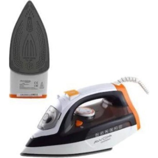 Awox Steamplus 1715 Siyah Turuncu 2600 W Ütü