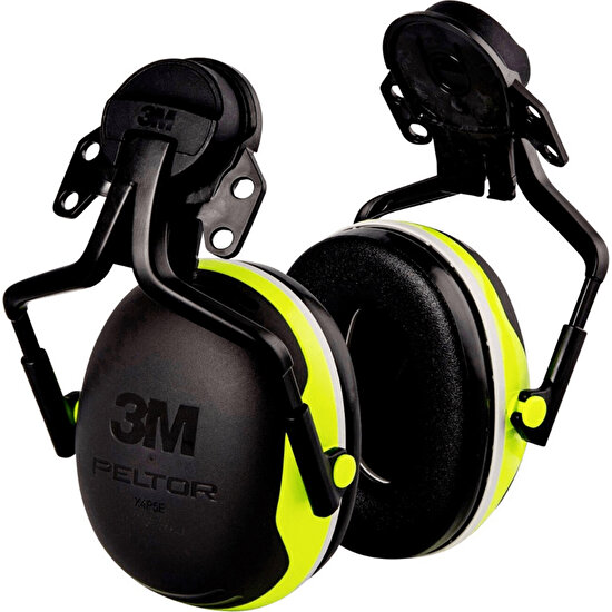 3M™ Peltor™ X4P5E Manşonlu, Barete Takılabilir Kulaklık - Siyah/Sarı, 32 dB