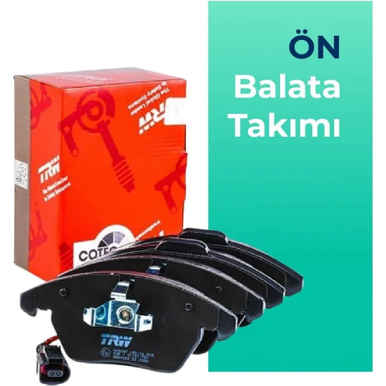 Trw Renault Symbol Ön Fren Takım Balatası (2009-2013)