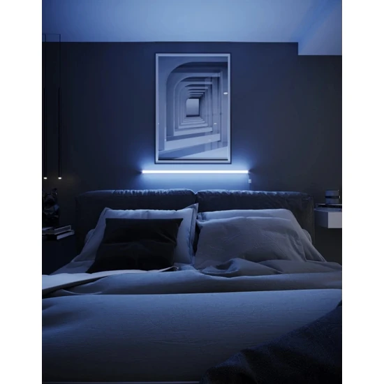 Ice Uzaktan Kumandalı Rgb LED Abajur Aplik Gece Lambası Kumandali - Rgb Model