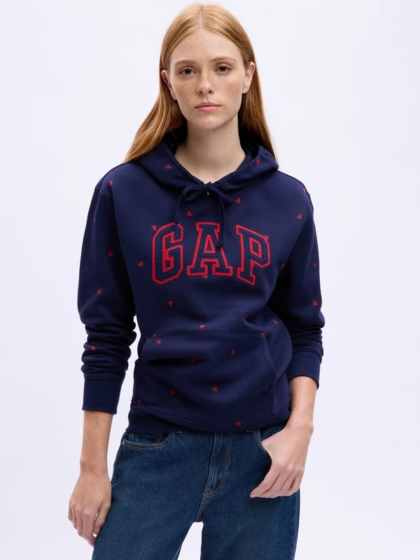 Gap Kadın Lacivert Gap Logo Sweatshirt