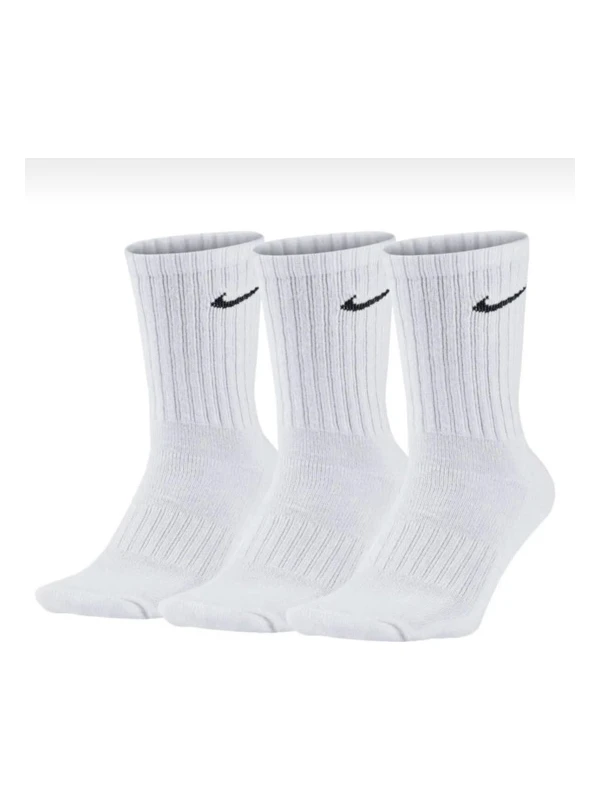 Nike SX7676-100 Everyday Cush No-Show 3lü Çorap Seti Nike