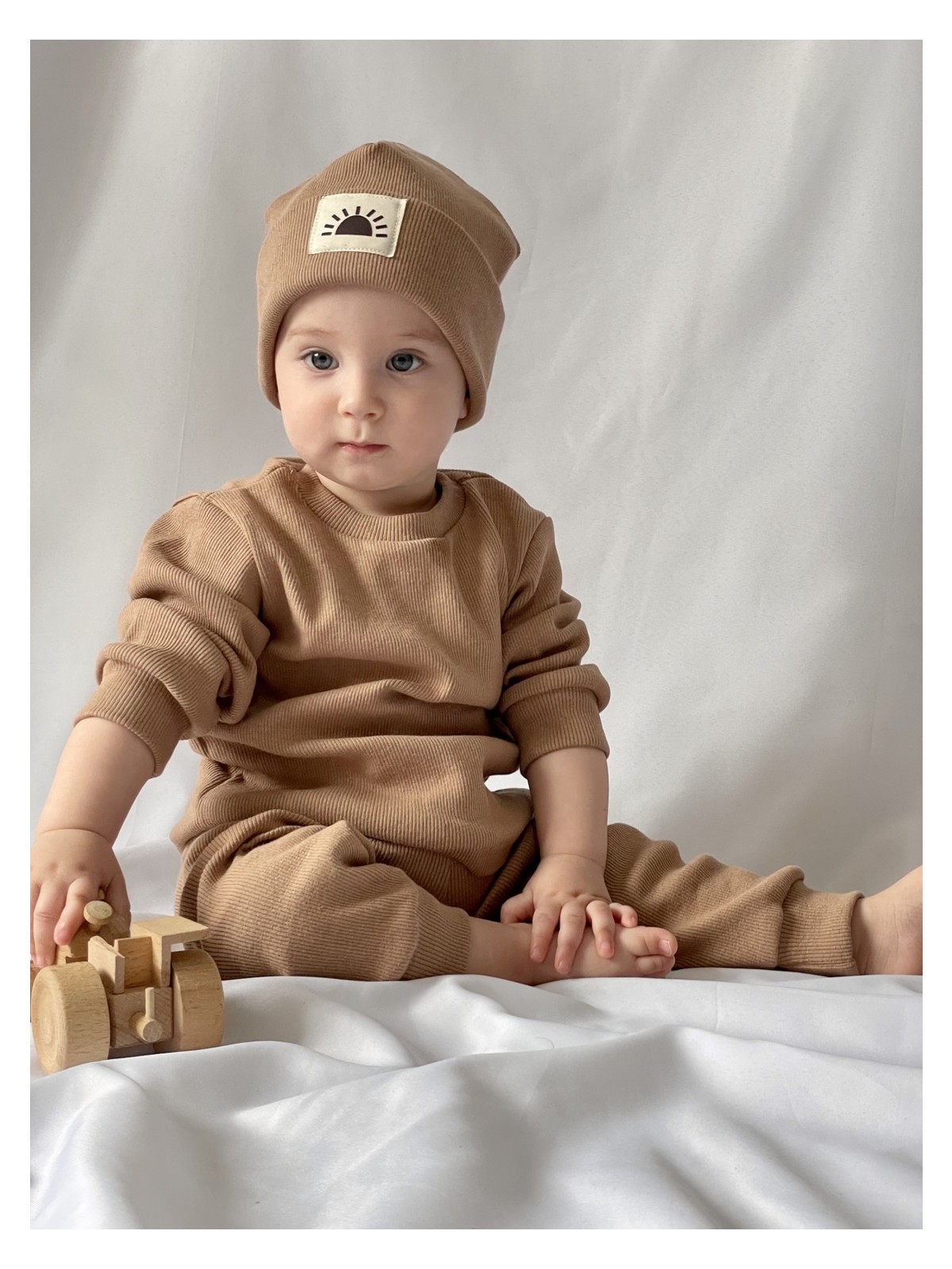 MiaBaby Pamuk Bereli 3'lü Takım Bebek ve Çocuk Yeşil - Görsel 5