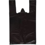 Orjin Hışır Atlet Poşet Siyah Renk 30X60 cm Plastik Malzeme Büyük Boy Desensiz