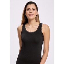 İlke Likra Dantelli Geniş Askı Atlet 2313 (3 Adet)