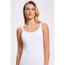 İlke Likralı Dantel Askılı Atlet 2211 (1 Adet)