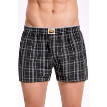İlke Poplin Erkek Boxer 002 (3 Adet)