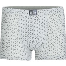 İlke Desenli Likra Boxer 1601 (6 Adet)