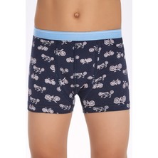 Ilke Likralı Erkek Çocuk Boxer 2'li Paket (342)