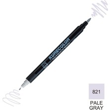 Zig Kurecolor Mangaka Fine&brush Çift Taraflı Kalem CNKC-2200 No 821 Pale Gray