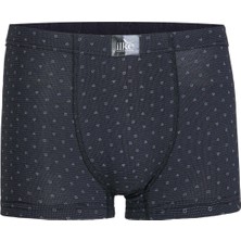 İlke Desenli Likra Lüx Boxer 1601 (3 Adet)