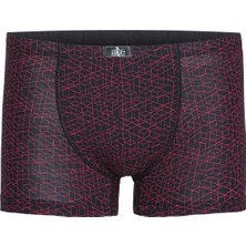 İlke Modal Lüx Desenli Boxer 1616 (3 Adet)