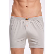 İlke Havlu Bel  Pamuk Tek Düğmeli Boxer 011 ( 1 Adet)