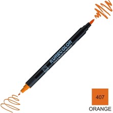 Zig Kurecolor Mangaka Fine&brush Çift Taraflı Kalem CNKC-2200 No 407 Orange