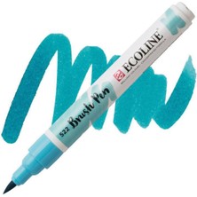 Talens Ecoline Brush Pen Fırça Uçlu Kalem 522 Turquise Blue