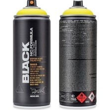 Montana Black Seri 400 ml Sprey Boya BLK1010 True Yellow