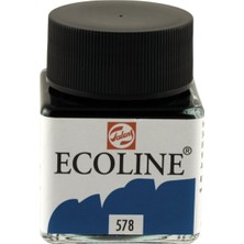 Talens Ecoline Sıvı Suluboya 30 ml 578 Sky Blue Cyan