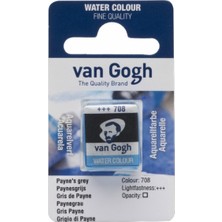 Van Gogh Suluboya Tablet 708 Payne's Grey