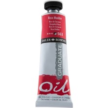 Daler Rowney Graduate Yağlı Boya 38ML 563 Rose Madder