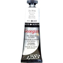 Daler Rowney Georgian Yağlı Boya 38ML 001 Zinc White