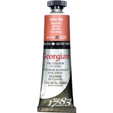 Daler Rowney Georgian Goc 38 ml Indıan Red 523  Yağlı Boya