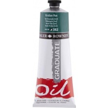 Daler Rowney Graduate Yağlı Boya 38ML 382 Viridian Hue