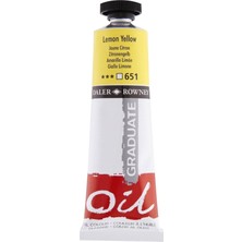 Daler Rowney Graduate Yağlı Boya 38ML 651 Lemon Yellow
