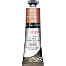 Daler Rowney Georgian Yağlı Boya 38ML 221 Burnt Sienna