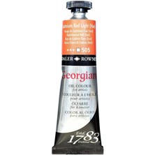 Daler Rowney Cadmıum Red Lıght Hue 505 Georgian Yağlı Boya Goc 38 ml