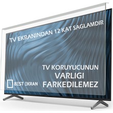 Best Ekran Arçelik 50 Inç 127 Ekran 7-8-9 serisi 4k Qled Oled uhd imperium android google Smart Tv Ekran Koruyucu Paneli